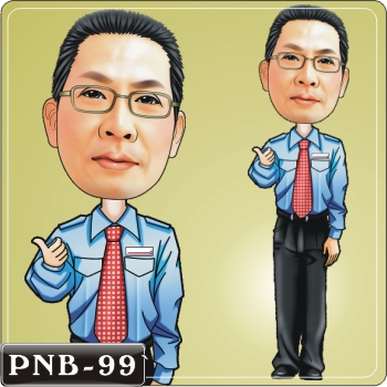 中油人像Q版漫畫PNB-99